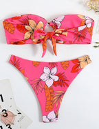 Bluma® | Print Bikini With Bandeau Bra