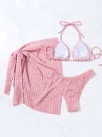 Adela® | Triangle Bikini Top and Slip Skirt (3 Pieces)