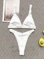 Zoe® | Delta Wing Triangle Bikini With Cups