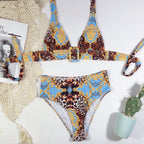 Micaela® | Bikini With Halter Neck and Print