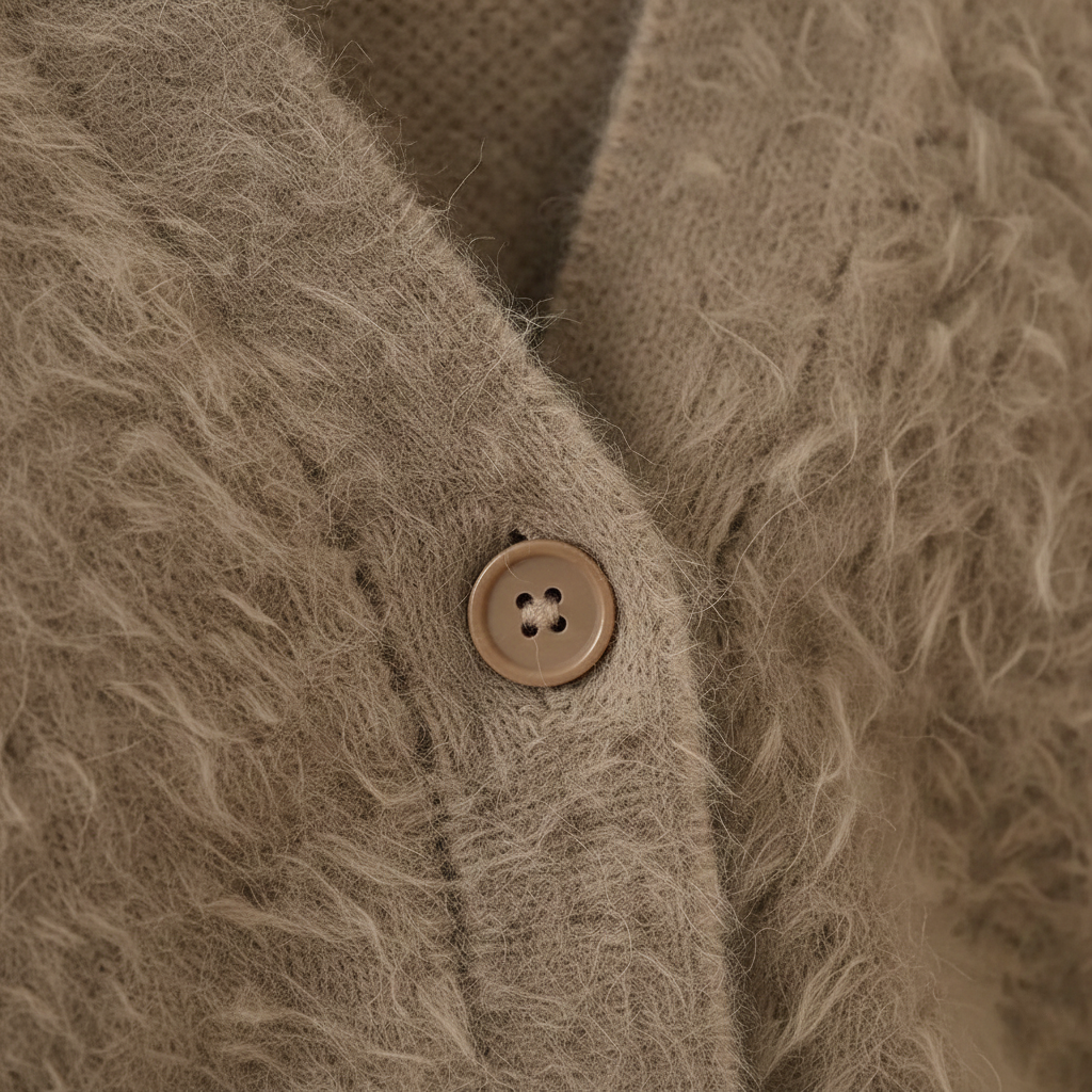 Cotton V-Neck Cardigan