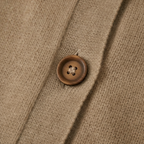 Cashmere Button Vest with Collar