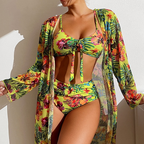 Joanna® | Three-piece Bikini Set