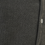 Cashmere Cardigan with Diagonal Button Closure