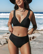 Auberta® | Color High Waist Bikinis
