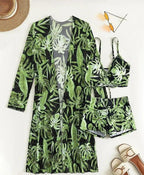 Olivia® | 3 in 1 Bikini Top + Pants + Kimono
