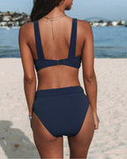 Sara® | Color High Waist Bikinis