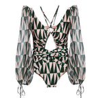Finely Styled Bathing Suit with a Classic Vintage Look