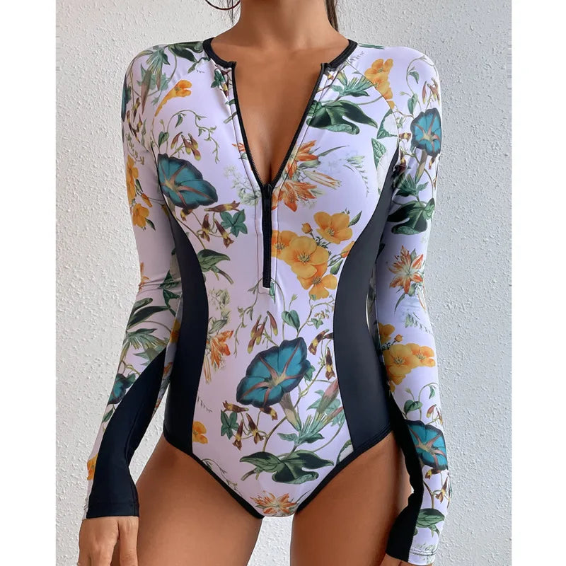 Vintage Inspired Bathing Suit with a Contemporary Edge