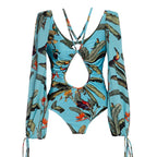 Finely Styled Bathing Suit with a Classic Vintage Look