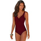 Effortlessly Elegant Bathing Suit with a Timeless Design