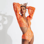 Classic Vintage Bathing Suit with a Flattering Fit