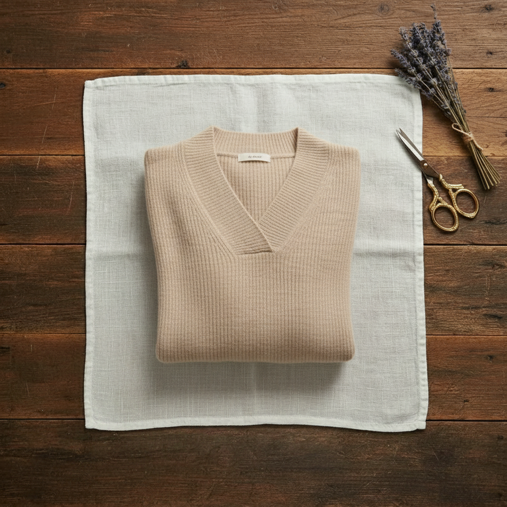 Cashmere V-Neck Sweater