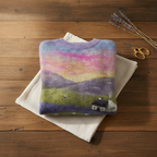 Cotton Sweater Rainbow Farm with Sheep