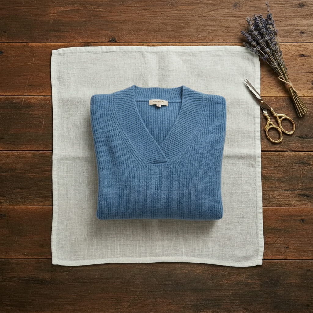 Cashmere V-Neck Sweater