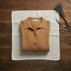 Cashmere Collared Cardigan Sweater