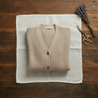 Cashmere Longline Button Cardigan