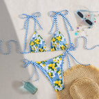 Subtly Elegant Bikini with a Refined Vintage Look