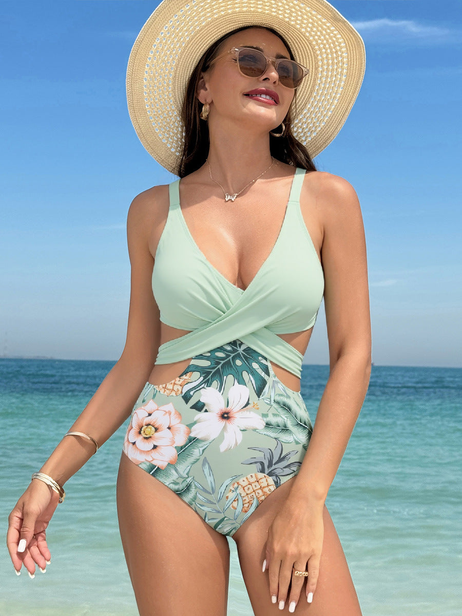 Vintage Inspired Bikini with a Contemporary Edge