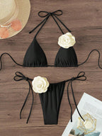 Classic Vintage Bikini with a Flattering Fit