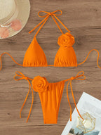 Classic Vintage Bikini with a Flattering Fit