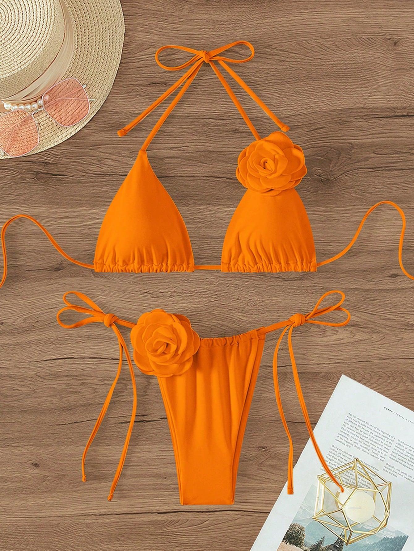 Classic Vintage Bikini with a Flattering Fit