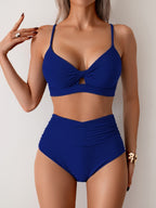 Classic Vintage Bikini with a Flattering Fit
