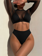 Subtly Elegant Bikini with a Refined Vintage Look