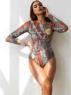 Classic Vintage Swimsuit with a Flattering Fit