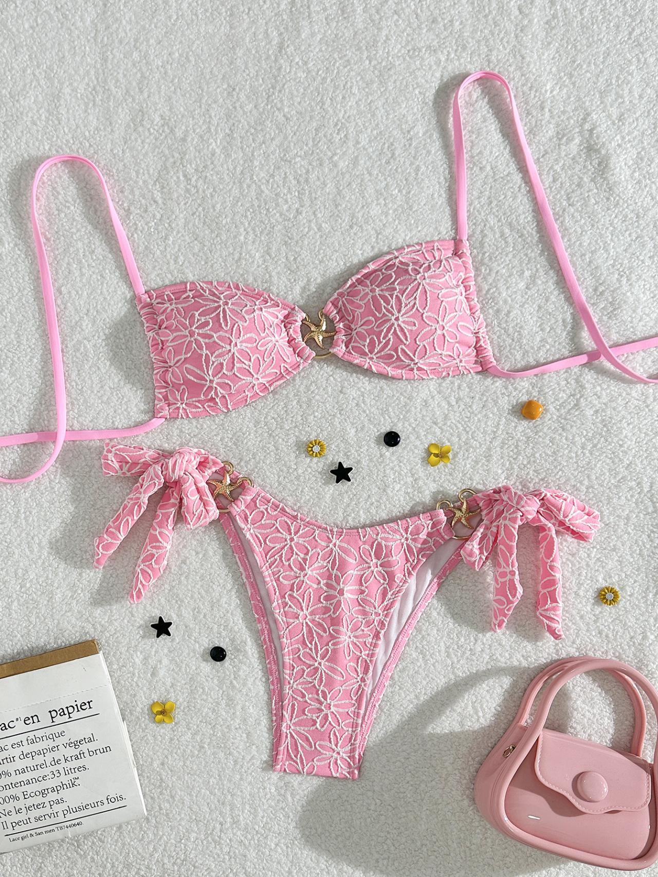Subtly Elegant Bikini with a Refined Vintage Look