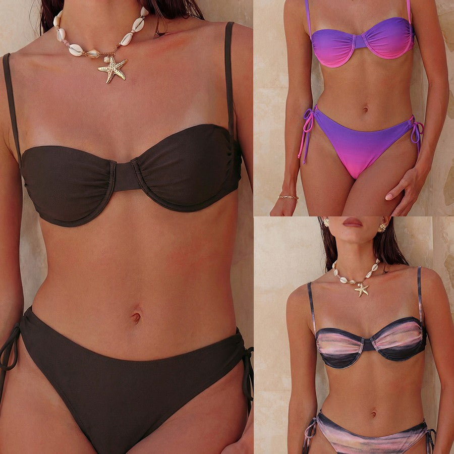 Vintage Inspired Bikini with a Contemporary Edge