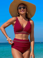 Vintage Inspired Bikini with a Contemporary Edge