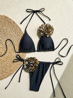Classic Vintage Bikini with a Flattering Fit