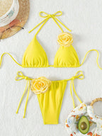 Classic Vintage Bikini with a Flattering Fit
