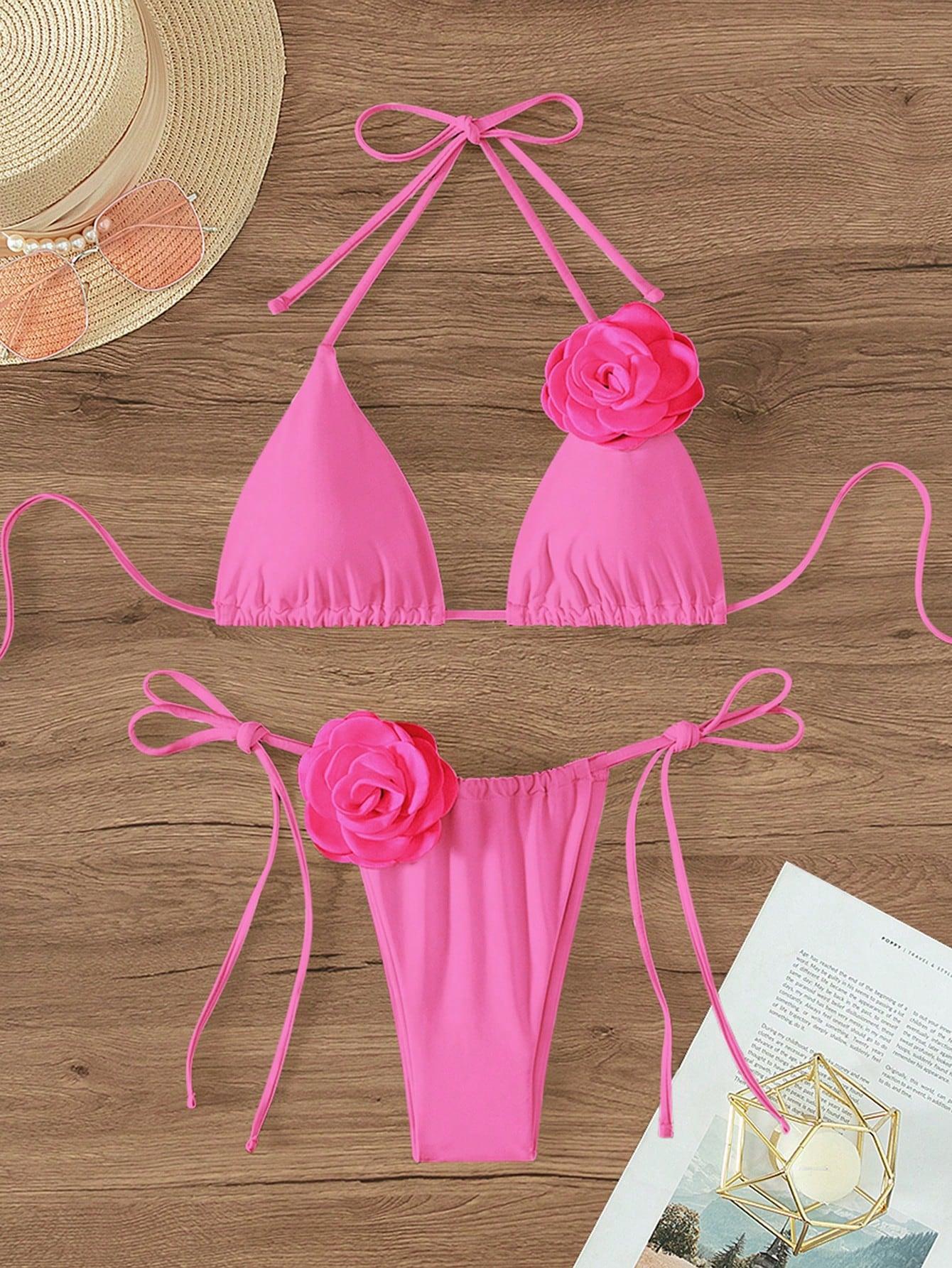 Classic Vintage Bikini with a Flattering Fit