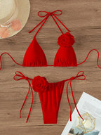 Classic Vintage Bikini with a Flattering Fit