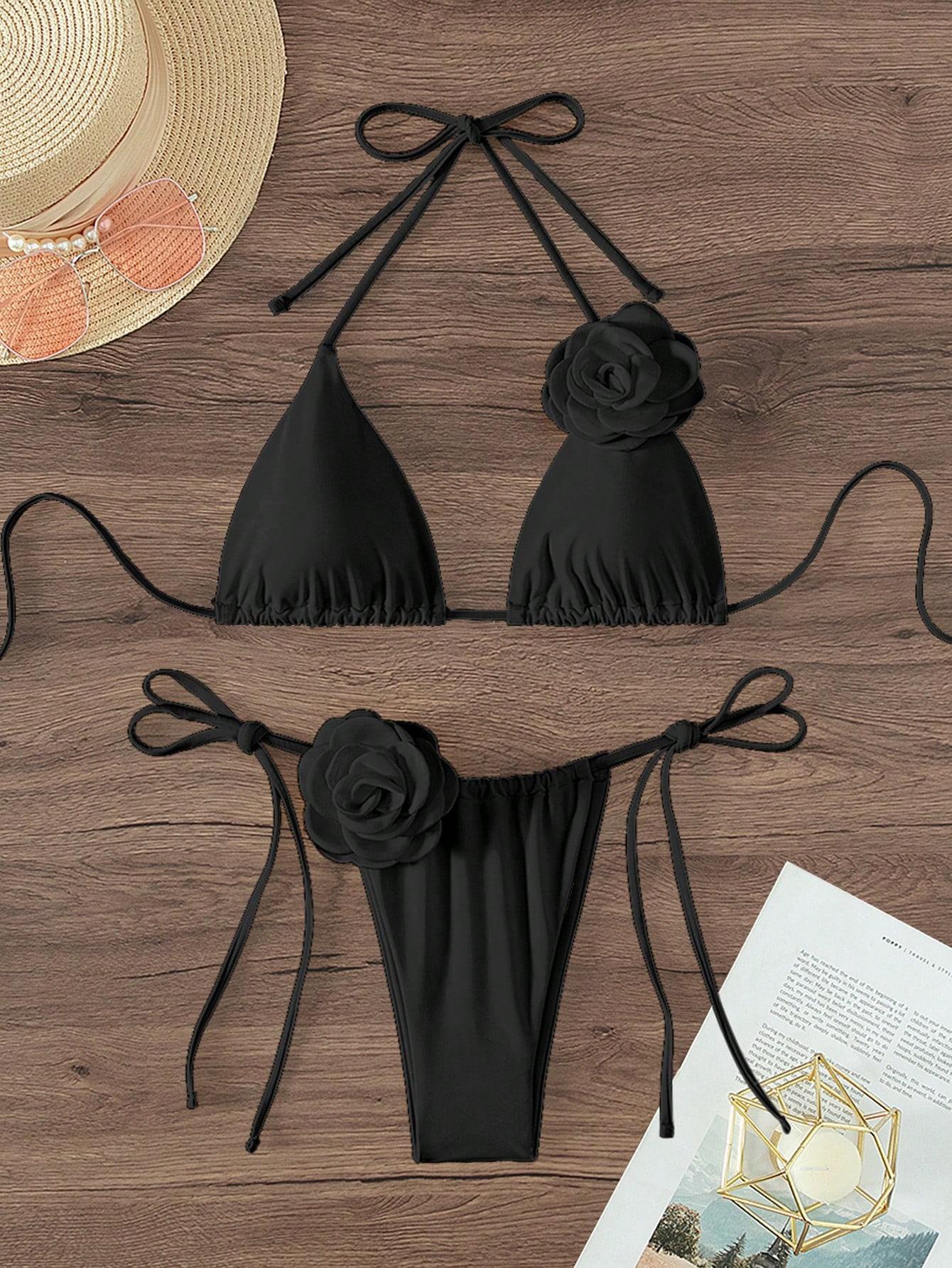 Classic Vintage Bikini with a Flattering Fit