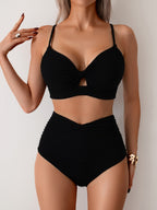 Classic Vintage Bikini with a Flattering Fit