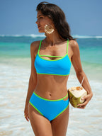 Subtly Elegant Bikini with a Refined Vintage Look