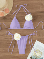 Classic Vintage Bikini with a Flattering Fit