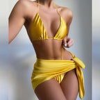 Florencia® | Bikini Set With Adjustable Straps and Wrap Skirt