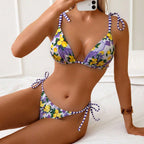 Subtly Elegant Bikini with a Refined Vintage Look