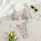 Classic Vintage Bikini with a Flattering Fit