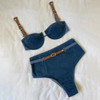 Classic Vintage Bathing Suit with a Flattering Fit