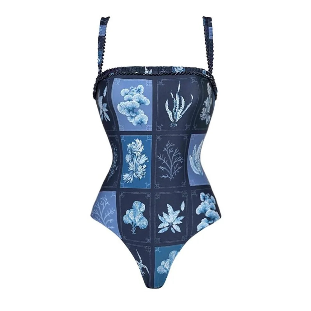 Finely Styled Bathing Suit with a Classic Vintage Look