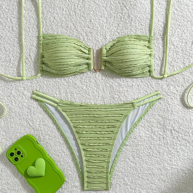 Classic Vintage Bathing Suit with a Flattering Fit