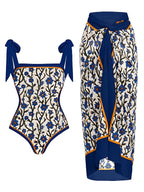 Casually Elegant Swimsuit with a Refined Edge