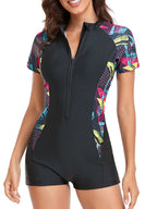 Casually Elegant Swimsuit with a Refined Edge