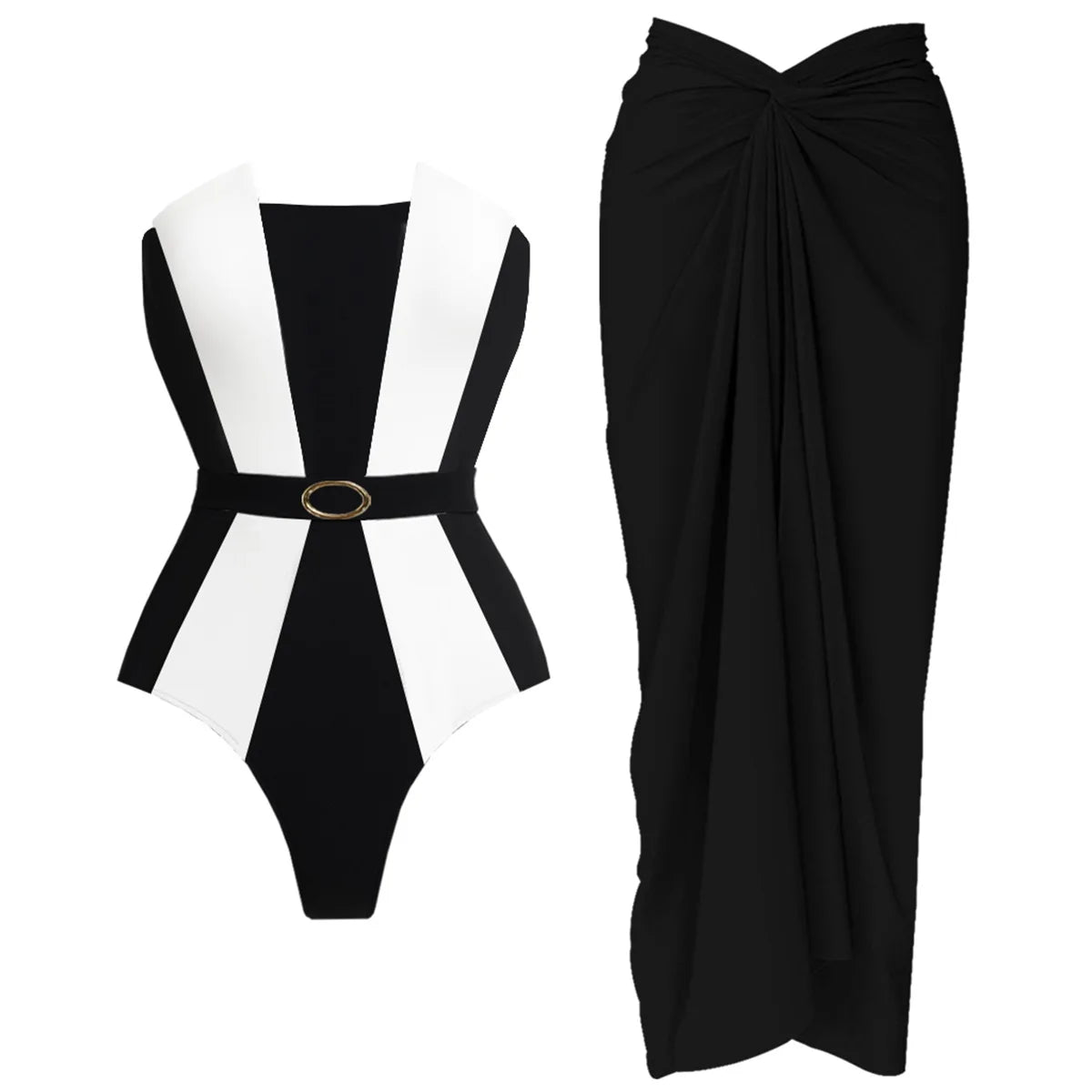 Classic Vintage Bathing Suit with a Flattering Fit