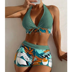 Subtly Elegant Bathing Suit with a Refined Vintage Look